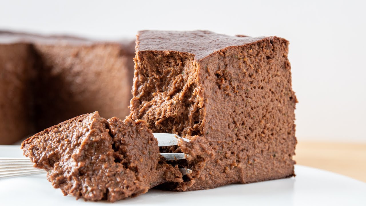 Fondant-Mousse Banane, Courgette et Chocolat (SSA, Sans Beurre)