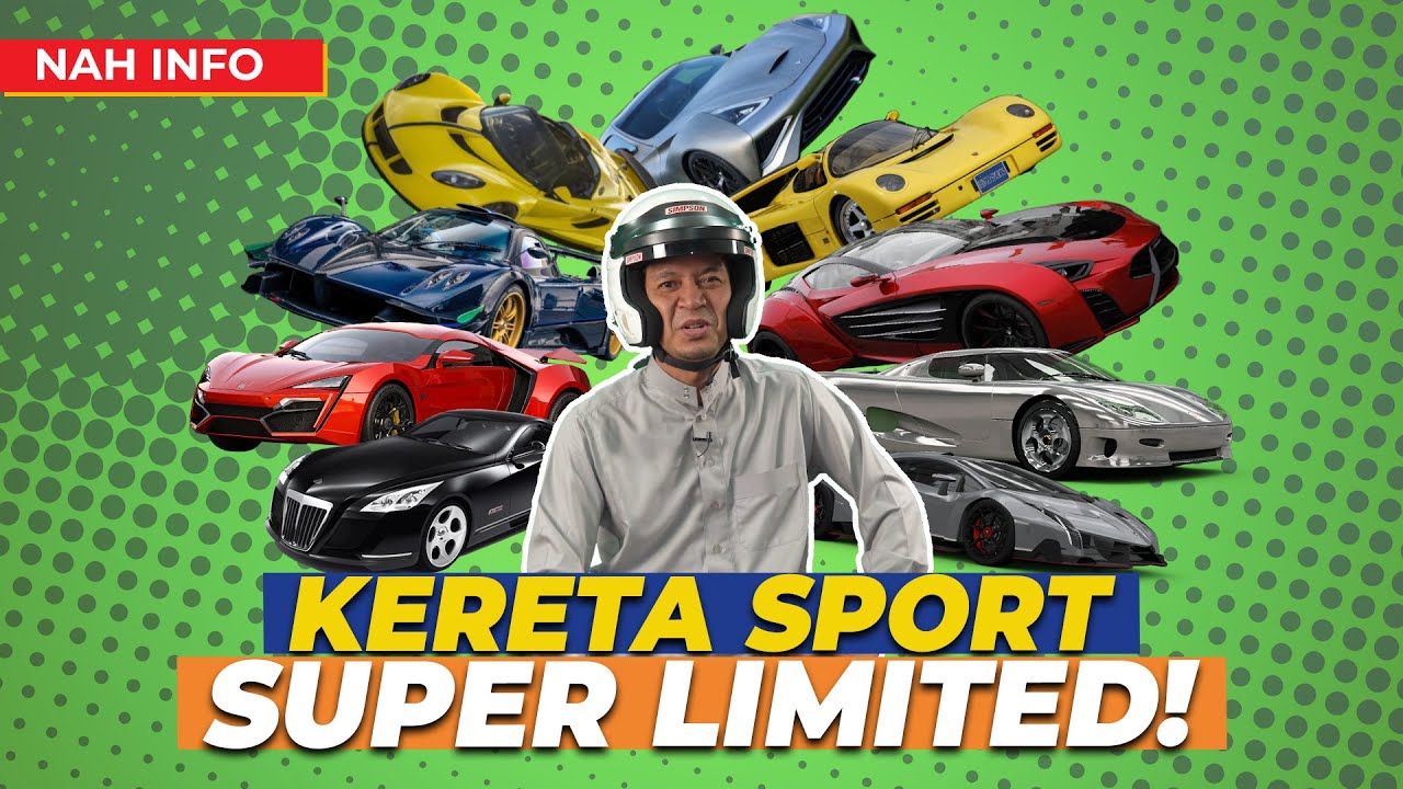 9 SPORTSCAR PALING RARE DI DUNIA!