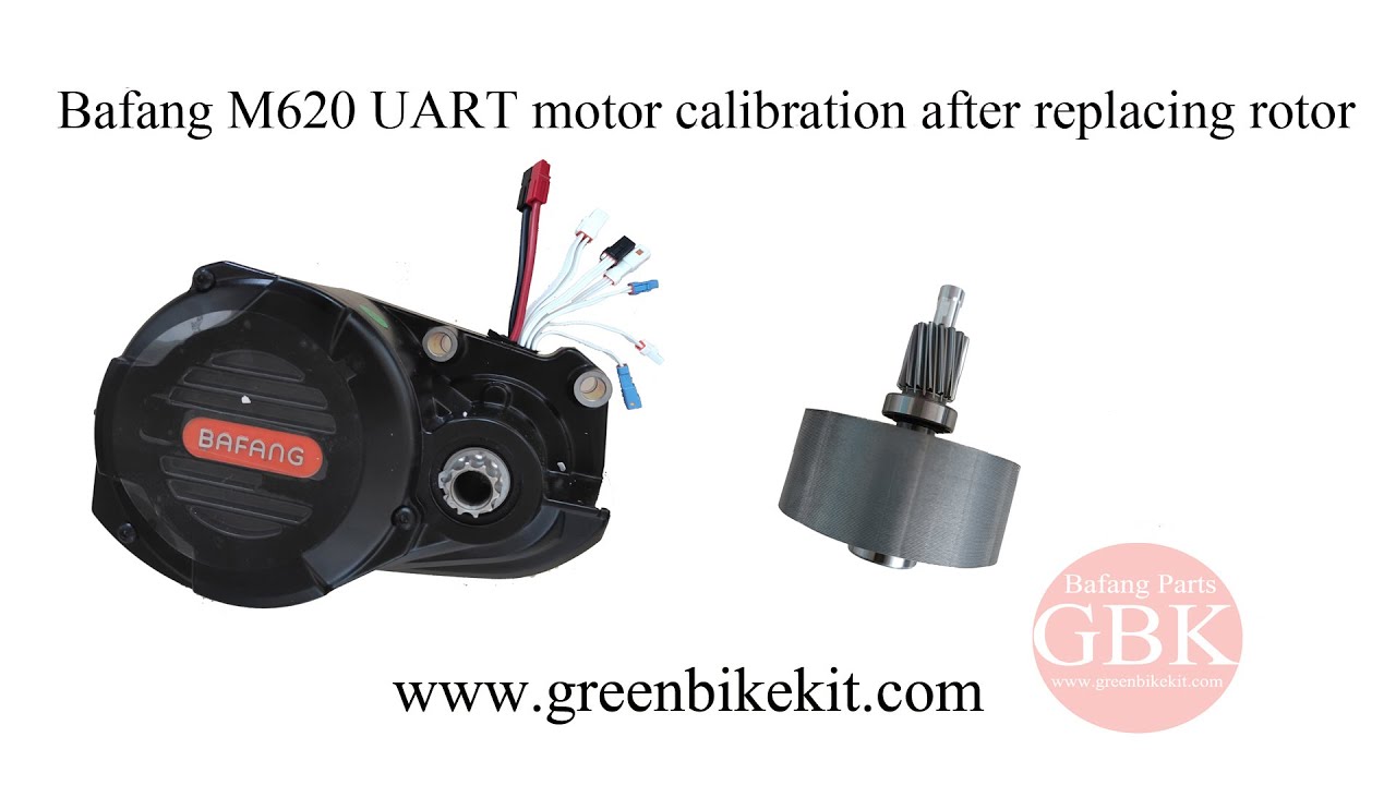 Bafang m620 calibration after replacing the rotor