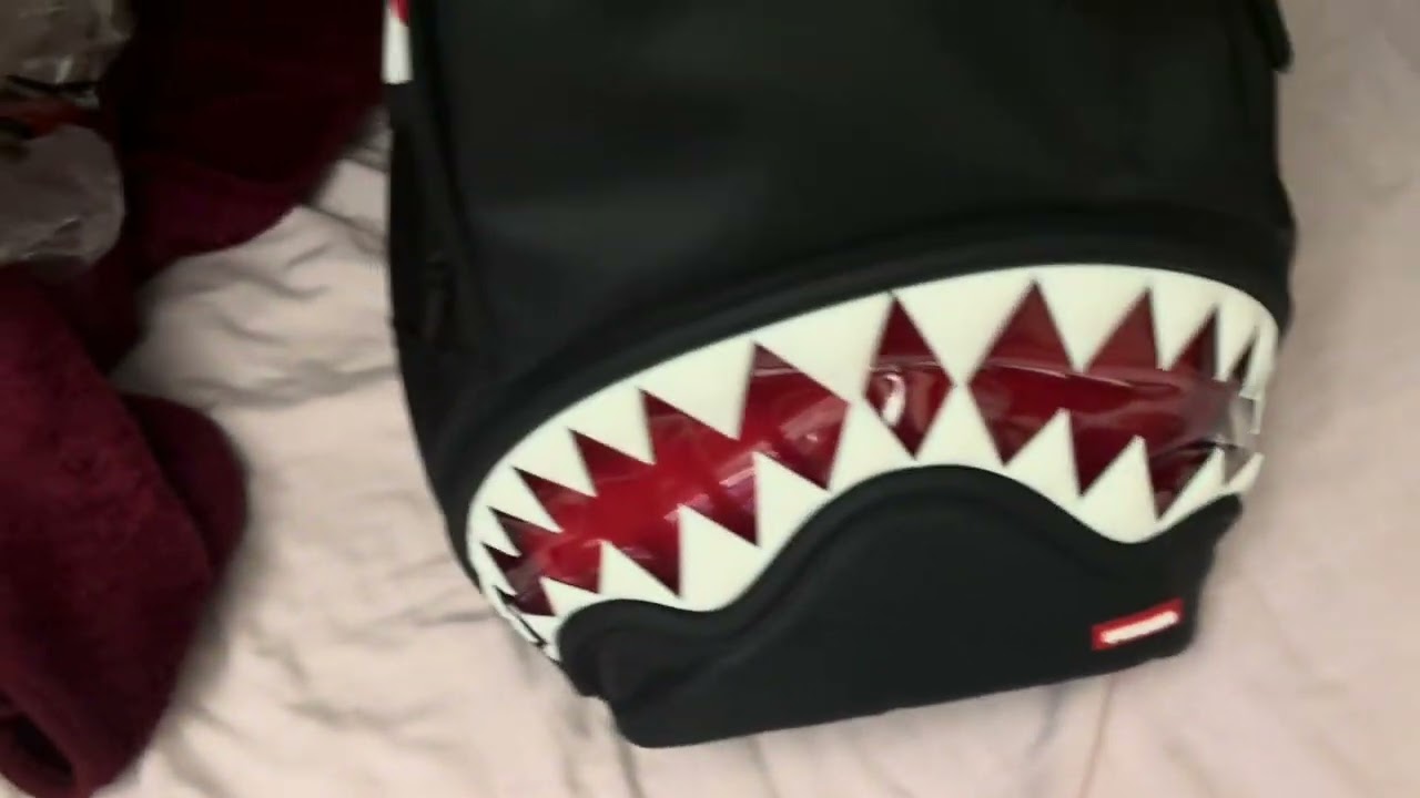 Sprayground: Big Bite Lucid Clear Backpack Review!