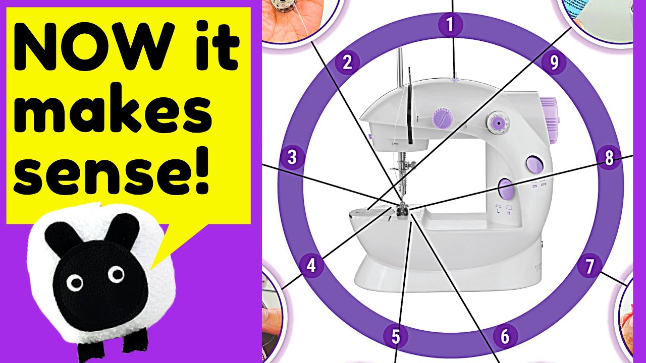 9 reasons why your Mini Sewing Machine is NOT Stitching