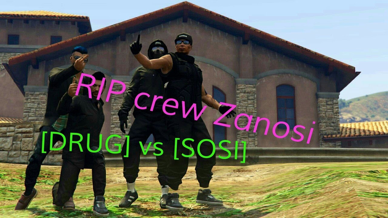 GTA Online - R.I.P crew Zanosi [SOSI] |HAPKOKAPTEJIb [DRUG] vs Zanosi [SOSI]|3v2