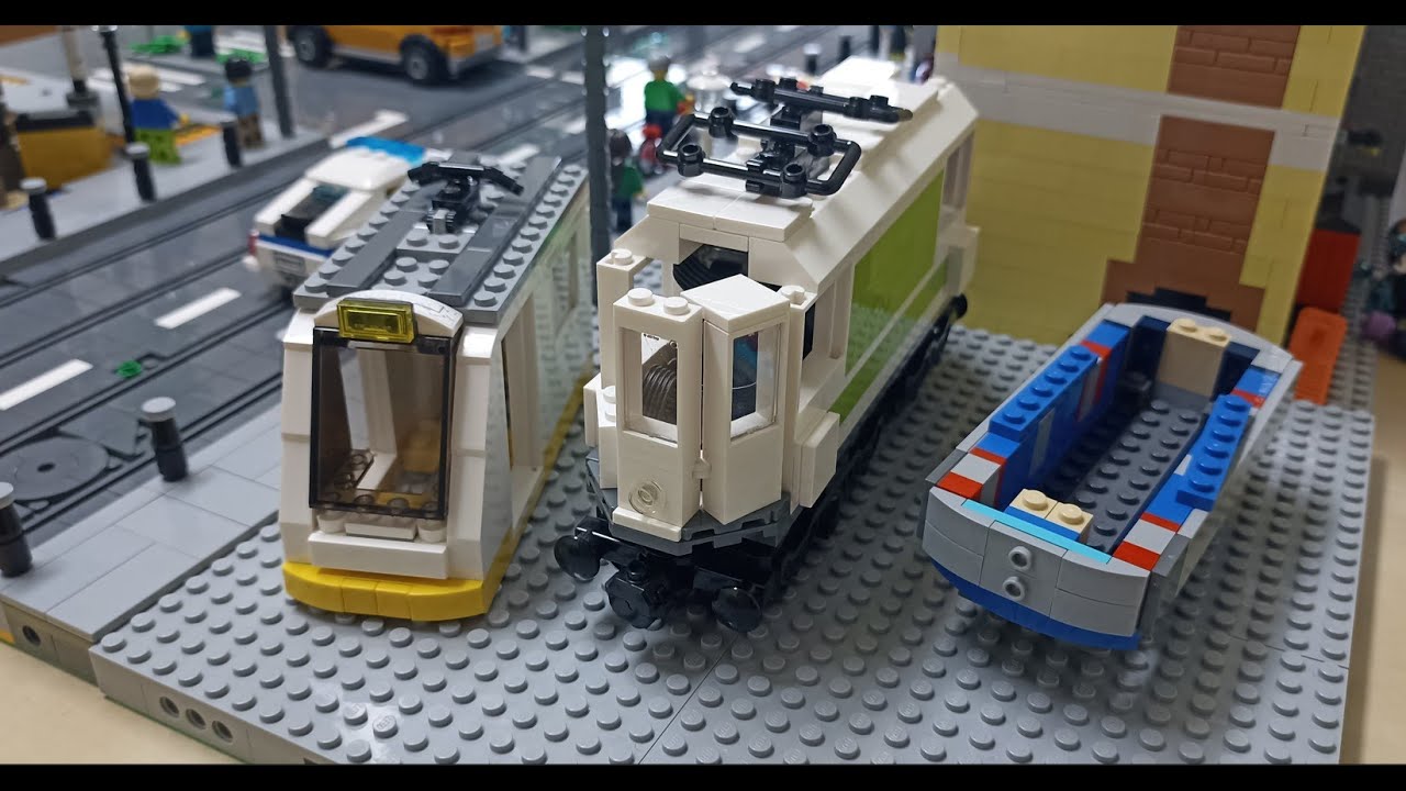 Die Probleme mit der Straßenbahn - Bau meiner Lego Stadt Teil 17