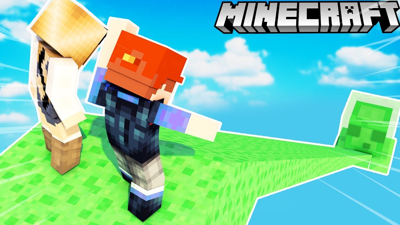 SKACZEMY PO SLIME! KTO ZOSTANIE KRÓLEM SLIME W MINECRAFT?! | Vito vs Bella