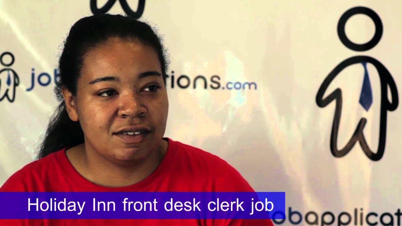 Holiday Inn Interview - Front Desk Clerk 2