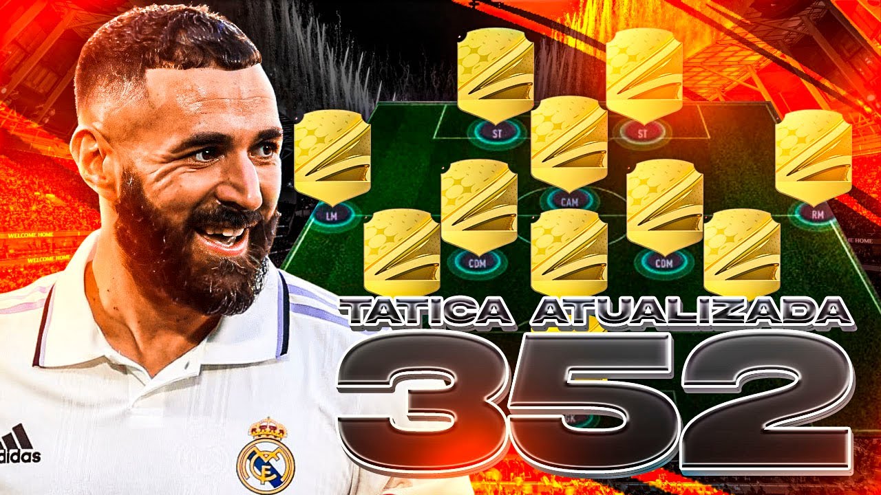 FIFA 23 - MELHOR TÁTICA 3-5-2 FORTE E ATUALIZADA ULTIMATE TEAM!