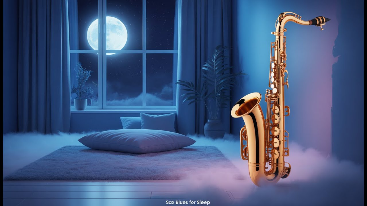 Midnight Sax Blues – Deep Sleep & Relaxation Music | No Vocals | Vol. 28