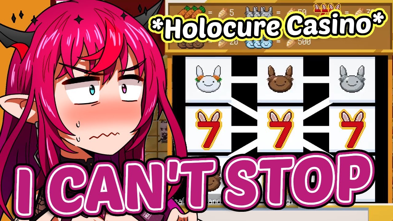 IRyS can't stop playing slots at Usada Casino...【Hololive】