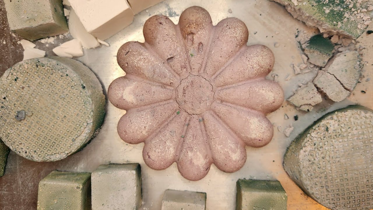 Day 7 of 10 Days of Crush | Cornstarch Crunch, Fresh Block, and Pink Flower | ASMR