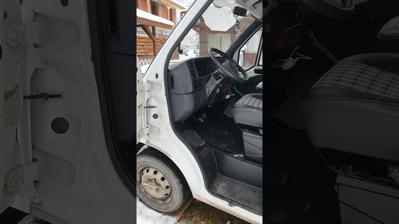 Fiat Ducato 2.5 Diesel  Cold starting 1996 -10c (camper)