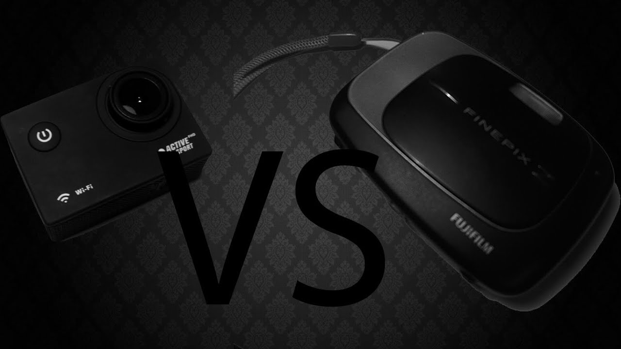 Uboxing i RecenzJa ActivSport FHD VS FujFilm FinPix Z