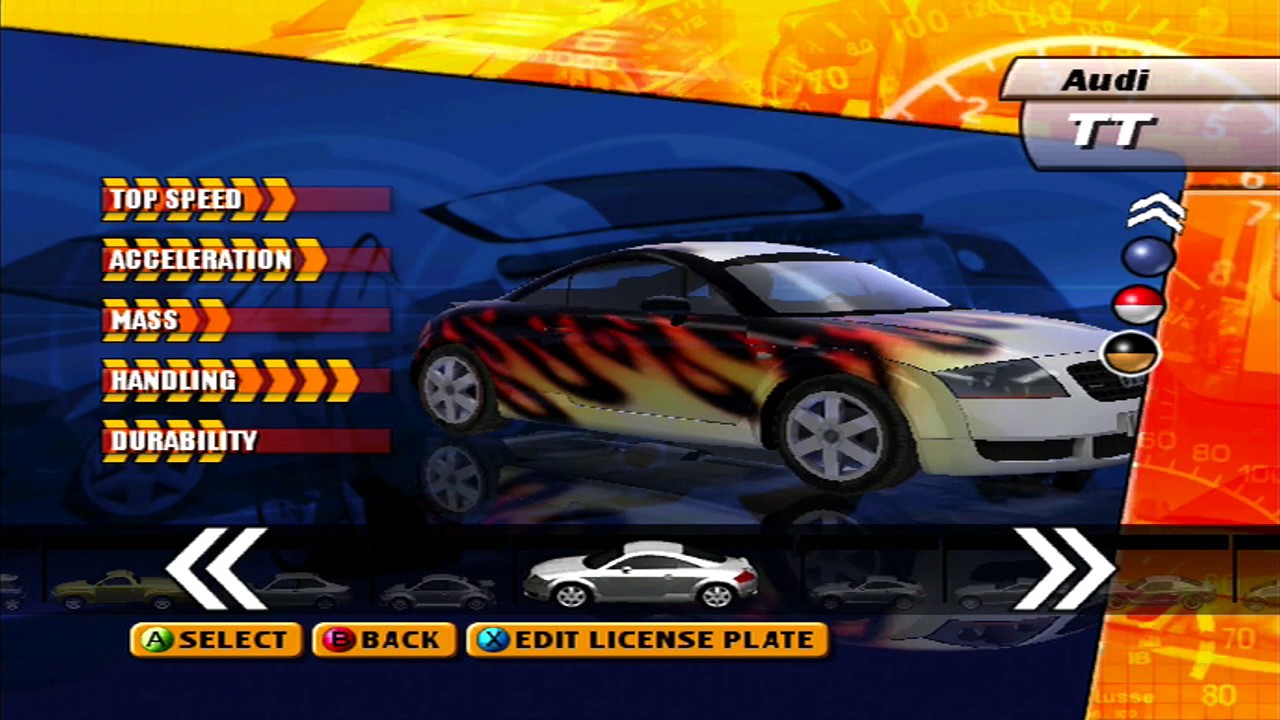 Midtown Madness 3 - All Cars/Colours + DLC (48 Cars)