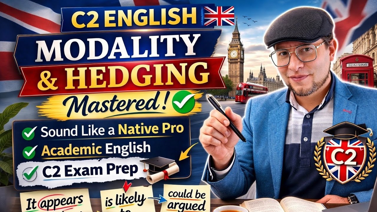 2️⃣ Stop Sounding Basic! Master Modality & Hedging for C2 Proficiency