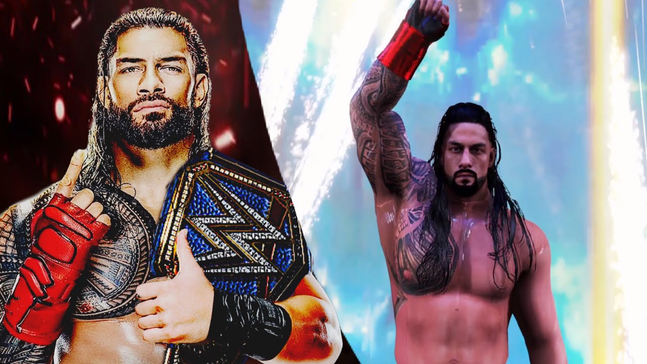 WWE2K20 ROMAN REIGNS UPDATED ENTRANCE & FORMULA