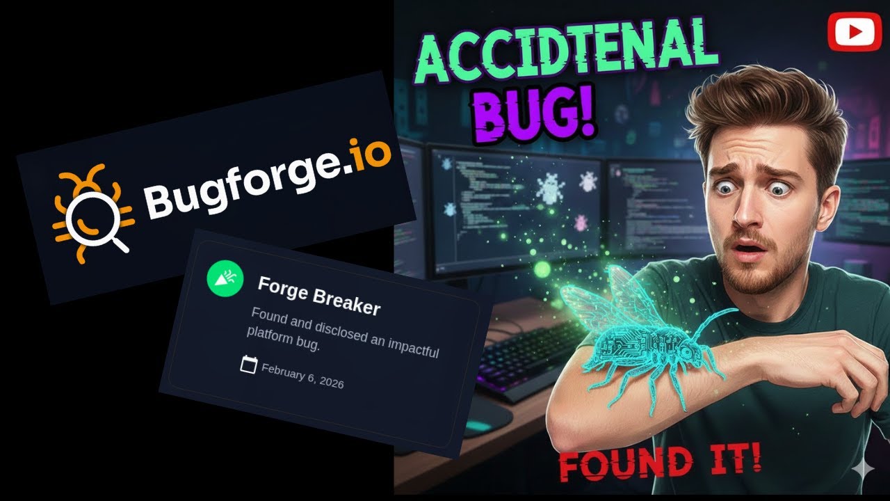 I Got the Bug on CTF Platform Accidentally | Bugforge Walkthrough | @LearnWithCybercena