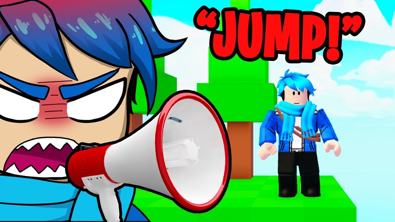 КРИЧИТЕ, чтобы ПРЫГНУТЬ в этой ИГРЕ ROBLOX...