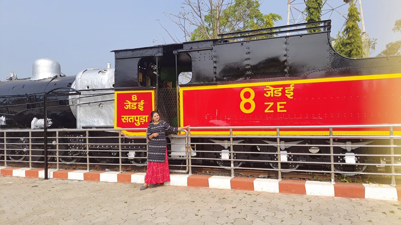 Narrow gauge train museum 😍| #vlog #Nainpur #railway #museum #narrowgauge