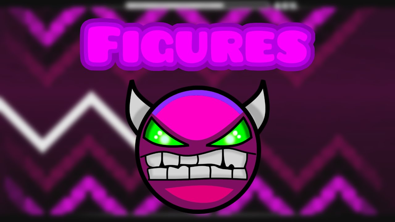 Geometry Dash: Figures (Easy Demon) made by Glittershroom.