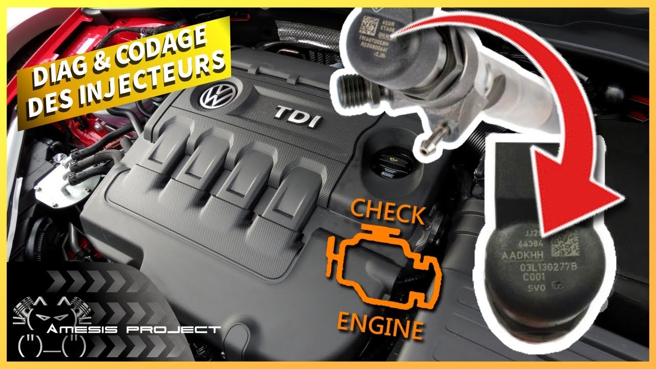 Injecteur HS, Codage, Diag, Réparation, Remplacement.