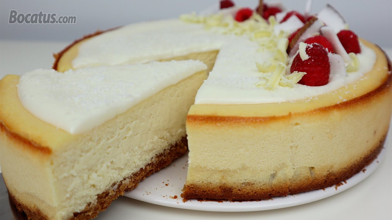 CHEESECAKE de Chocolate blanco y Coco