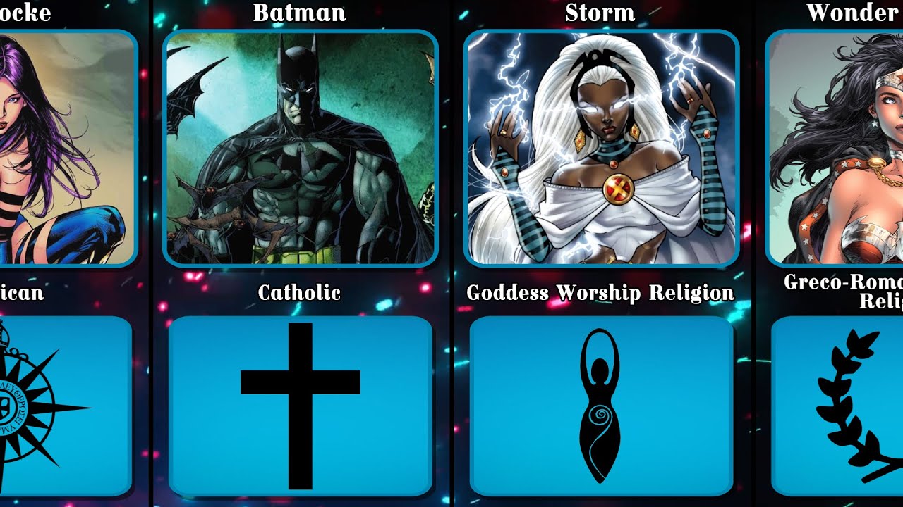 Superheroes and Their Religions