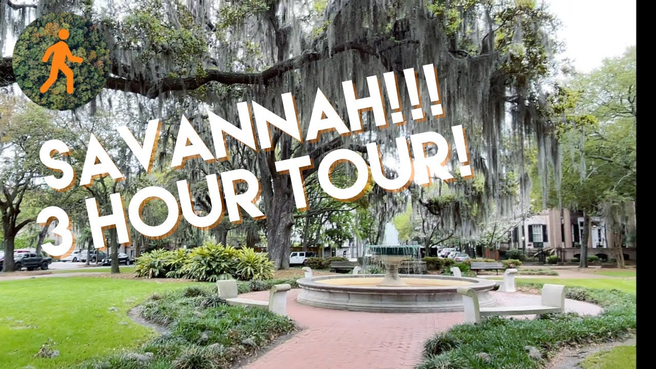 Historic Savannah Georgia - 3 Hour Walking Tour!