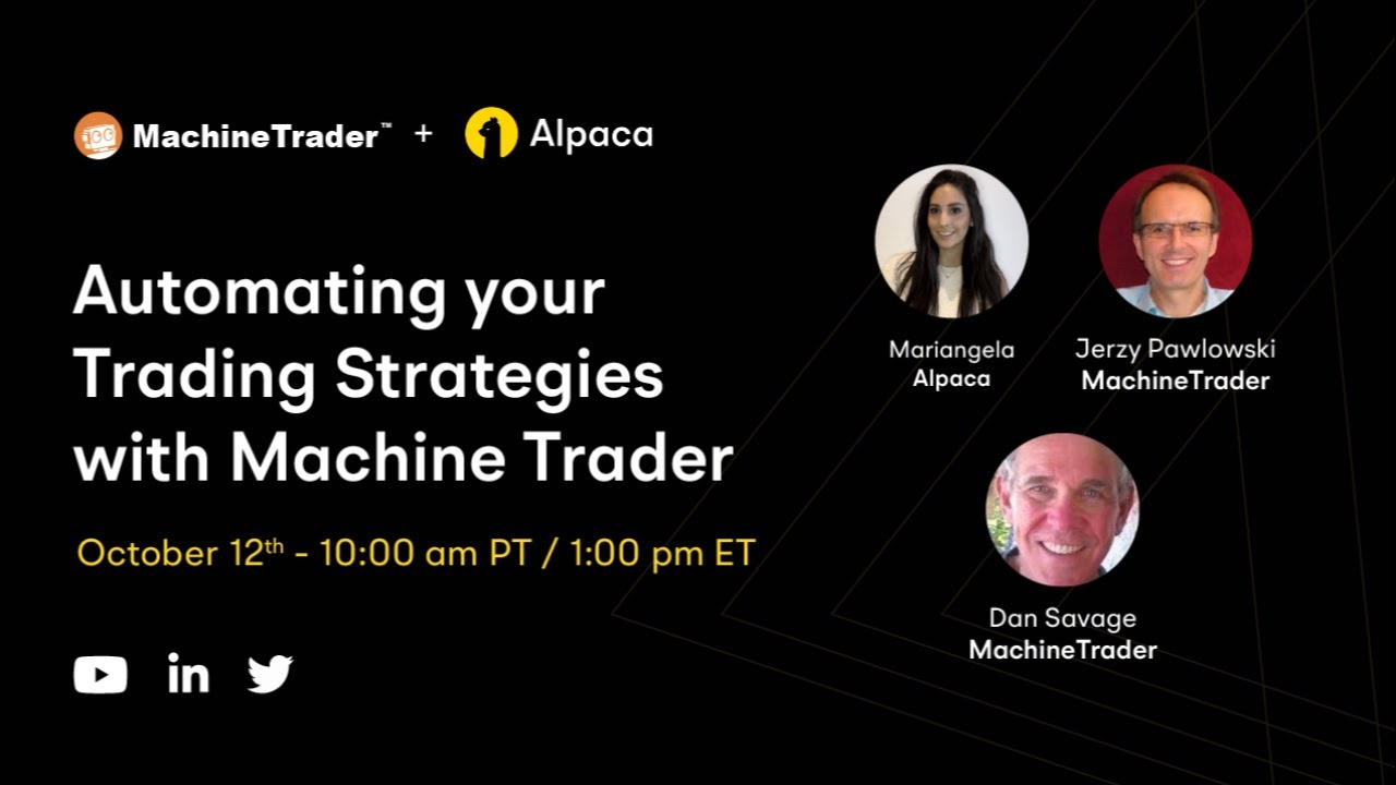 Automating your Trading Strategies with Machine Trader
