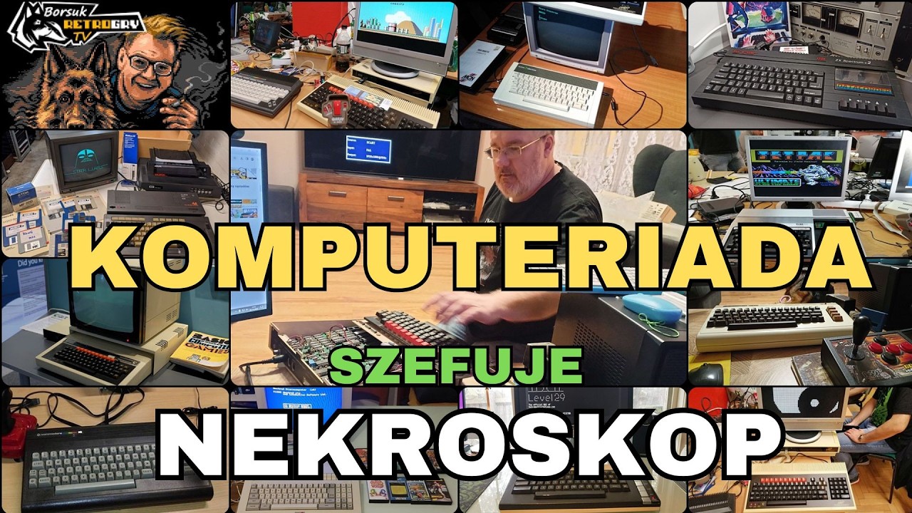 Borsuk Retro Gry TV: KOMPUTERIADA #11 (Szefuje NEKROSKOP) - Klan Nietypowych + Naprawy / Upgrady