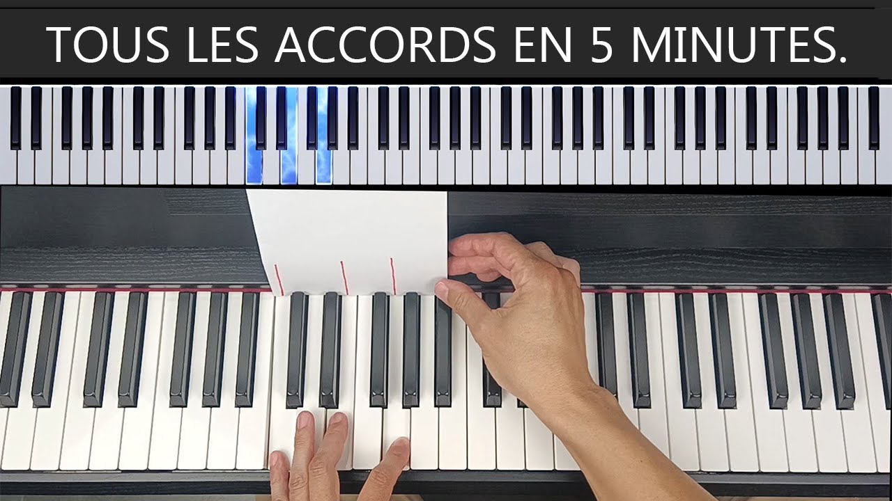 Connaître tous les accords en 5 minutes.