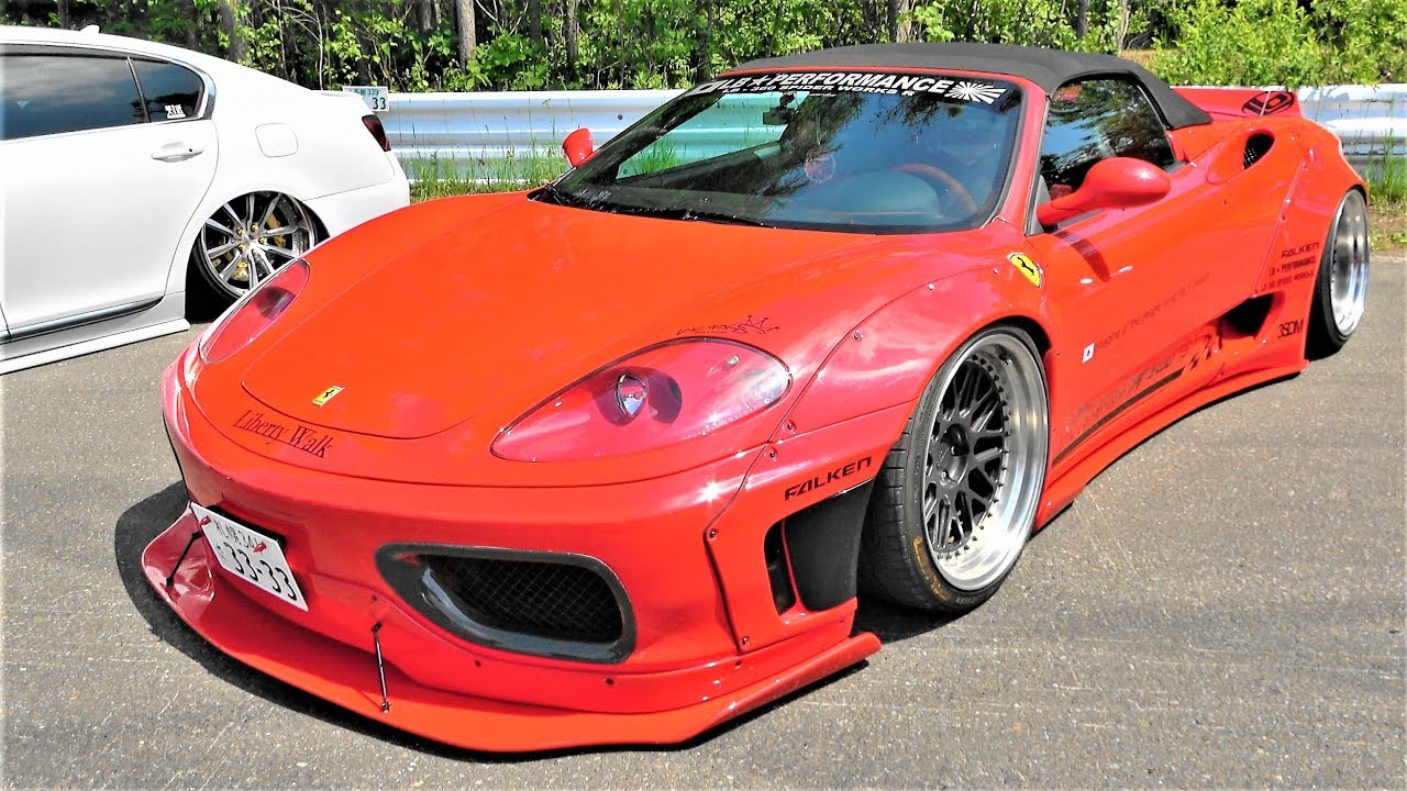 FERRARI 360 SPIDER LB-PERFORMANCE リバティーウォーク 360スパイダー - 第10回 札幌ファイナリスト杯