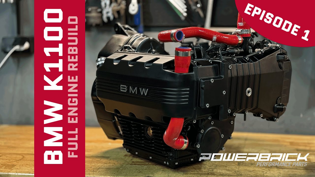 Лучший Caferacer EP1 — POWERBRICK BMW K1100RS — полная переборка двигателя