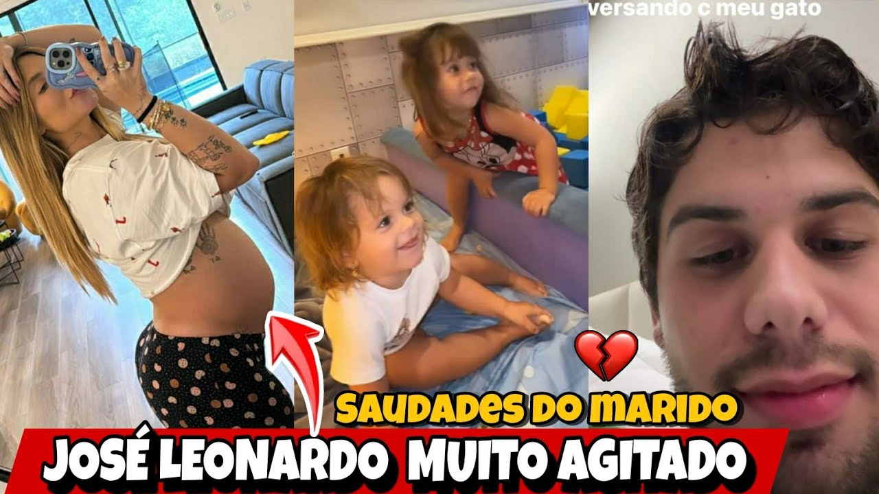 Virgínia grava José Leonardo mexendo muito/ fã elogia beleza de Zé felipe