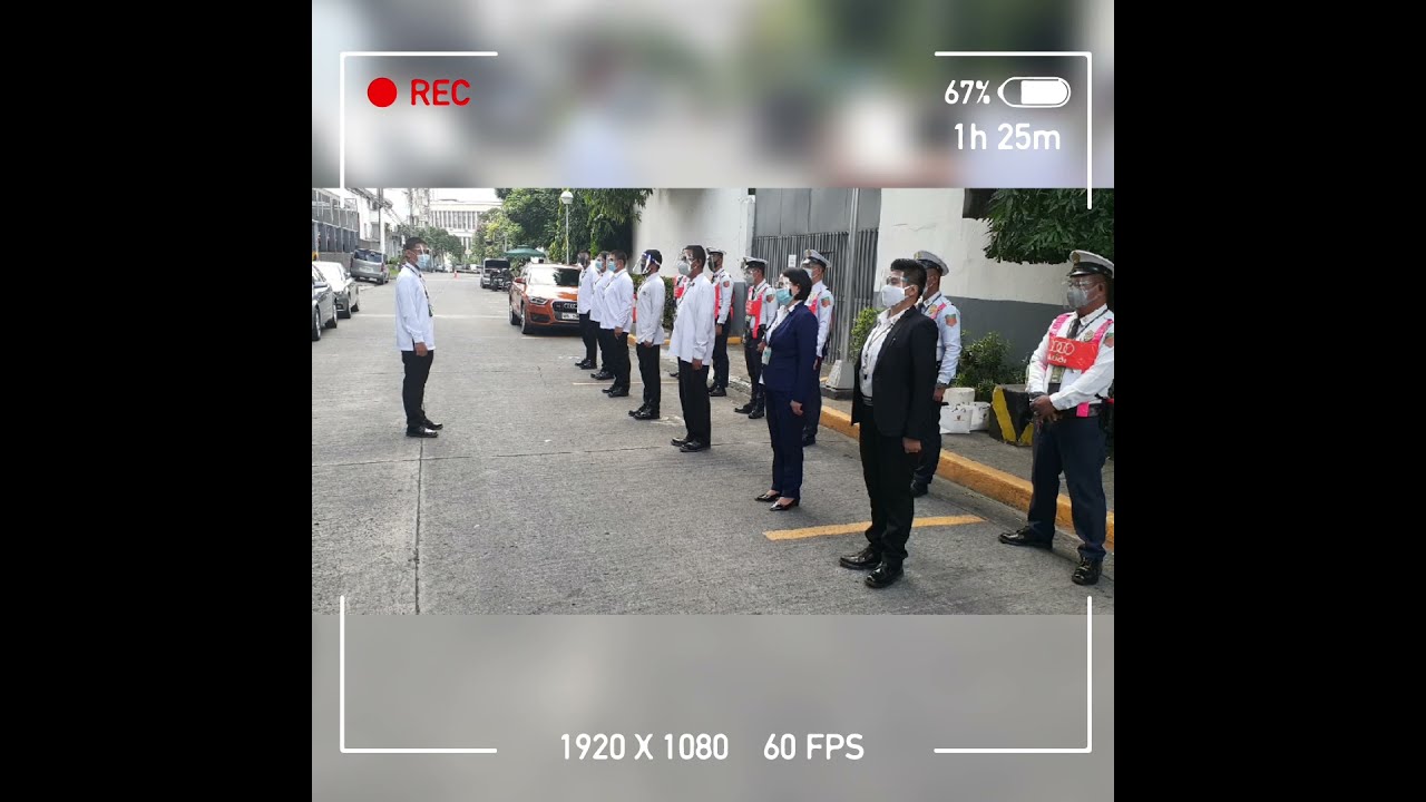 Guards rank inspection with SOSIA