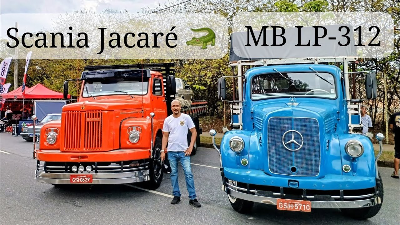 APRESENTANDO: Scania LS 110 Ano 1973 e Mercedes Bens Torpedo L 312 Ano 1957