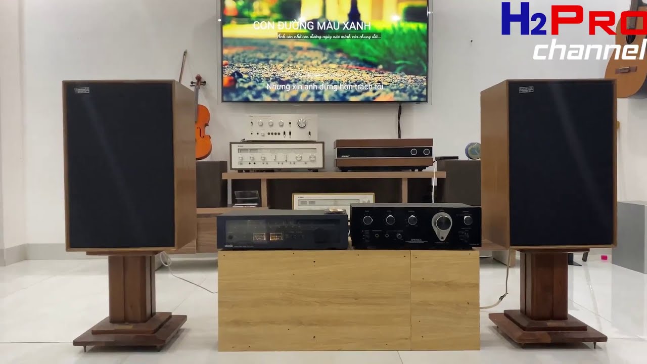 Combo Ampli Nhật Sharp Optonica SM-1030B v&agrave; Tuner DianGo AUT-5200, Nhật b&atilde;i xịn,sử dụng tốt|h2pro.vn