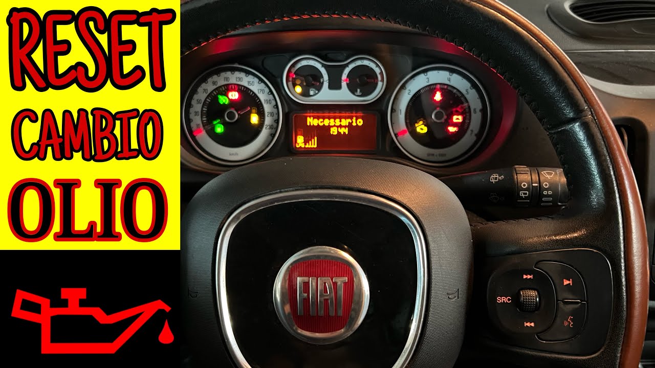 Reset CAMBIO OLIO Fiat 500L #fiat #500l #fca #reset #service