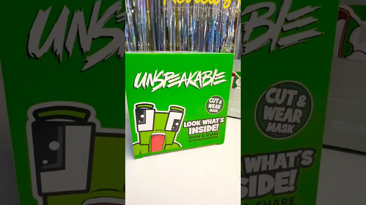 Unboxing UNSPEAKABLE 💚🐸 Plush Toys!📦 #UnspeakableToys #unspeakable #toyunboxing #plush #asmr