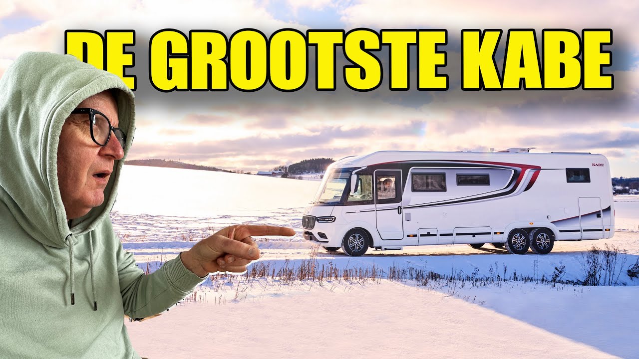 DE GROOTSTE KABE CAMPER,  KABE Imperial i910 QB | Campingtrend