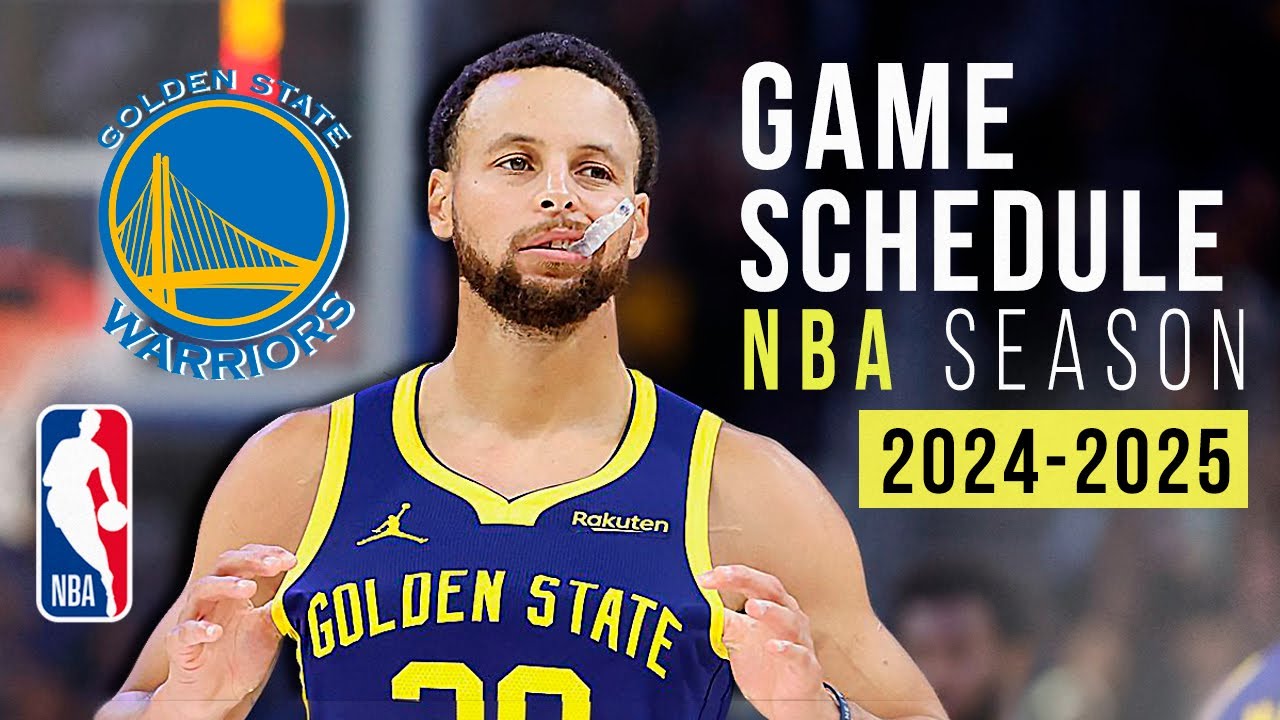 Golden State Warriors Game Schedule 2024-25 NBA Season RELEASED