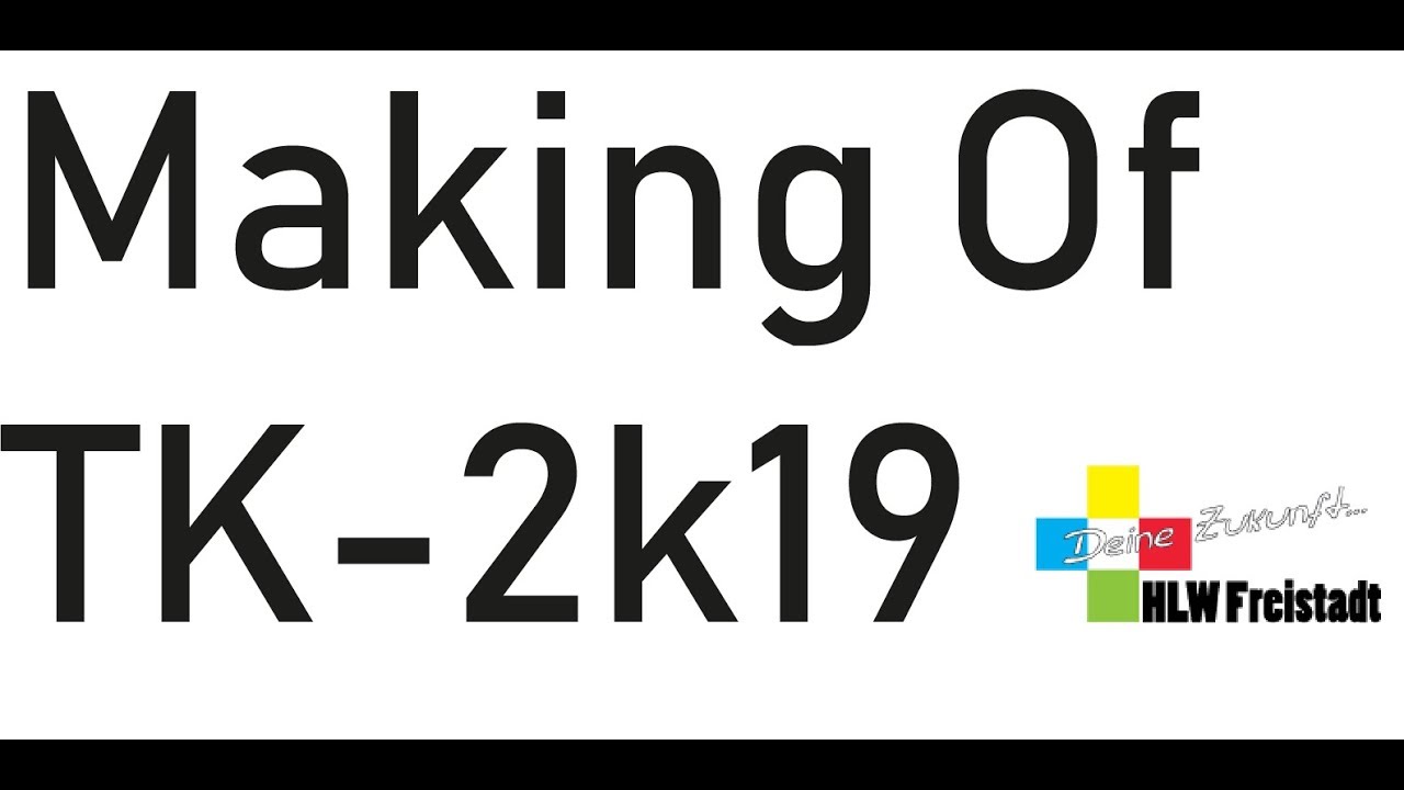 Making Of Tanzkr&auml;nzchen HLW-Freistadt 2019