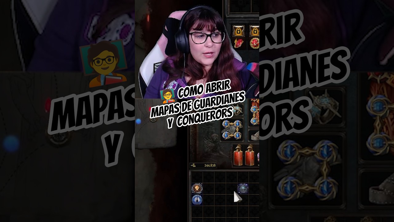 Como abrir mapas de Guardianes y Conquerors en PoE 3.28