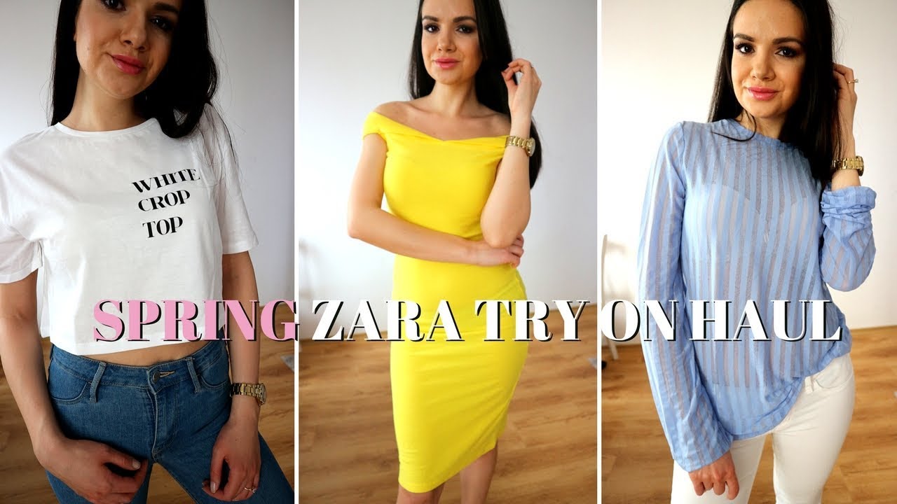 ZARA TRY ON HAUL 2018  | ZARA SS18 OUTFITS