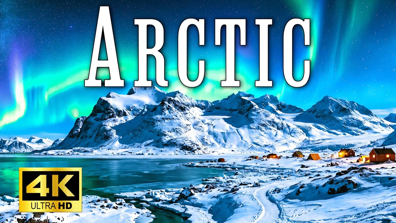 【癒しの4K動画】氷と生命が共存する北極圏｜Arctic｜【睡眠用BGM・リラックス動画】｜ Ambient TV for Living Space & Relaxing