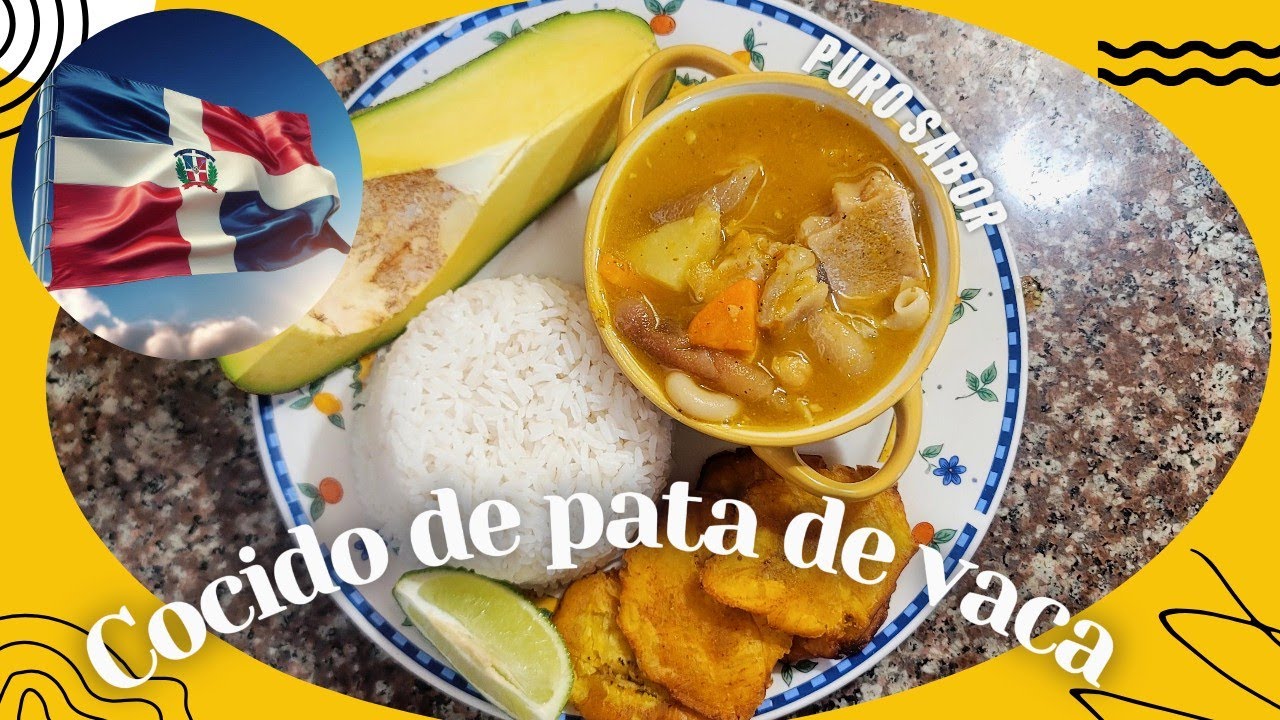 COCIDO de (PATA DE VACA DOMINICANO) FACIL Y RAPIDO