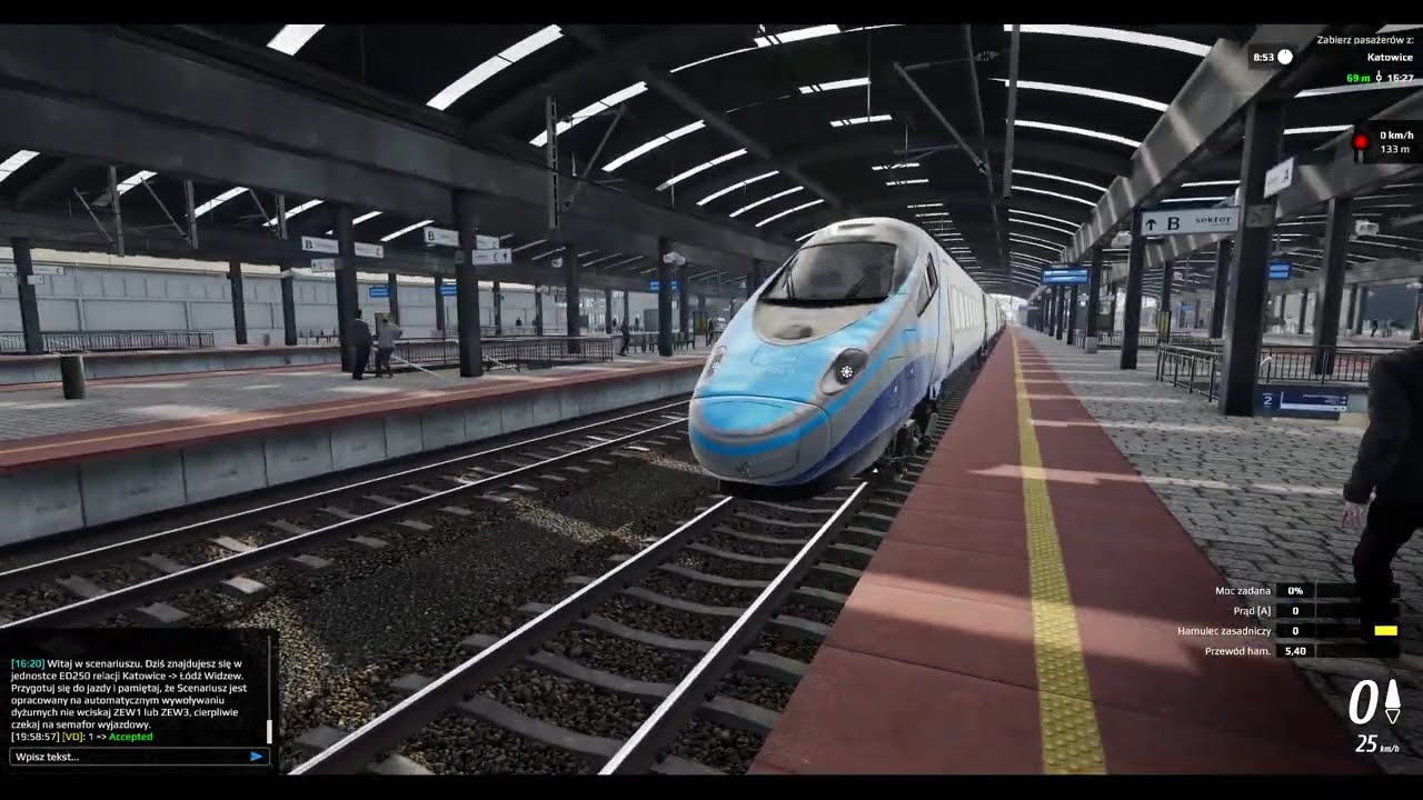 SimRail | Modyfikacja pod DLC Łódź | 16 | Przejazd Techniczny