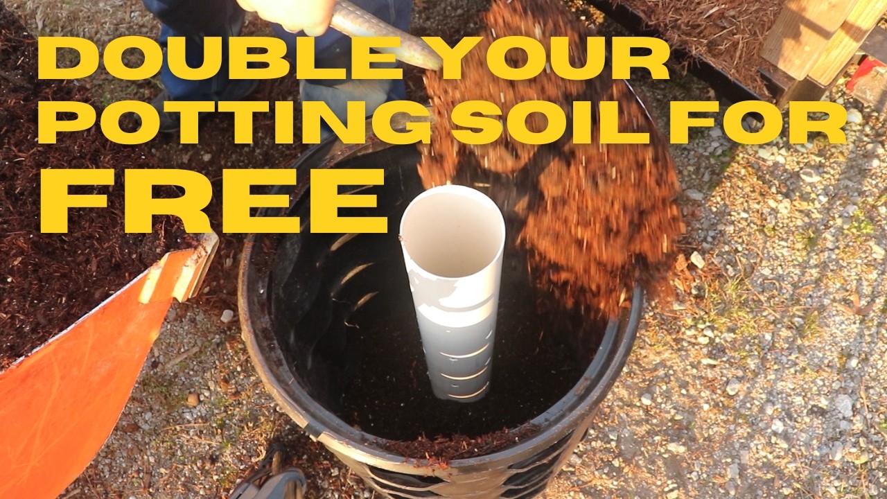 Double Your Potting Mix for Free