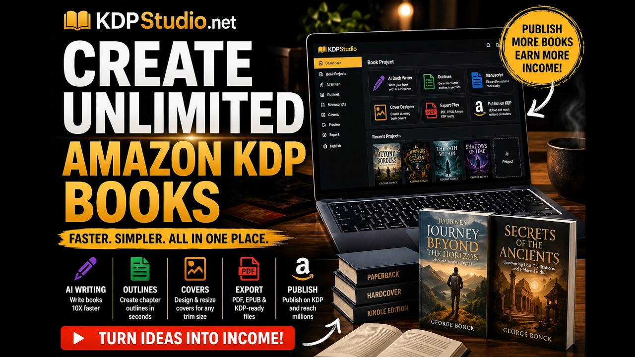 How To Create Unlimited Amazon KDP Books - Beginner Friendly