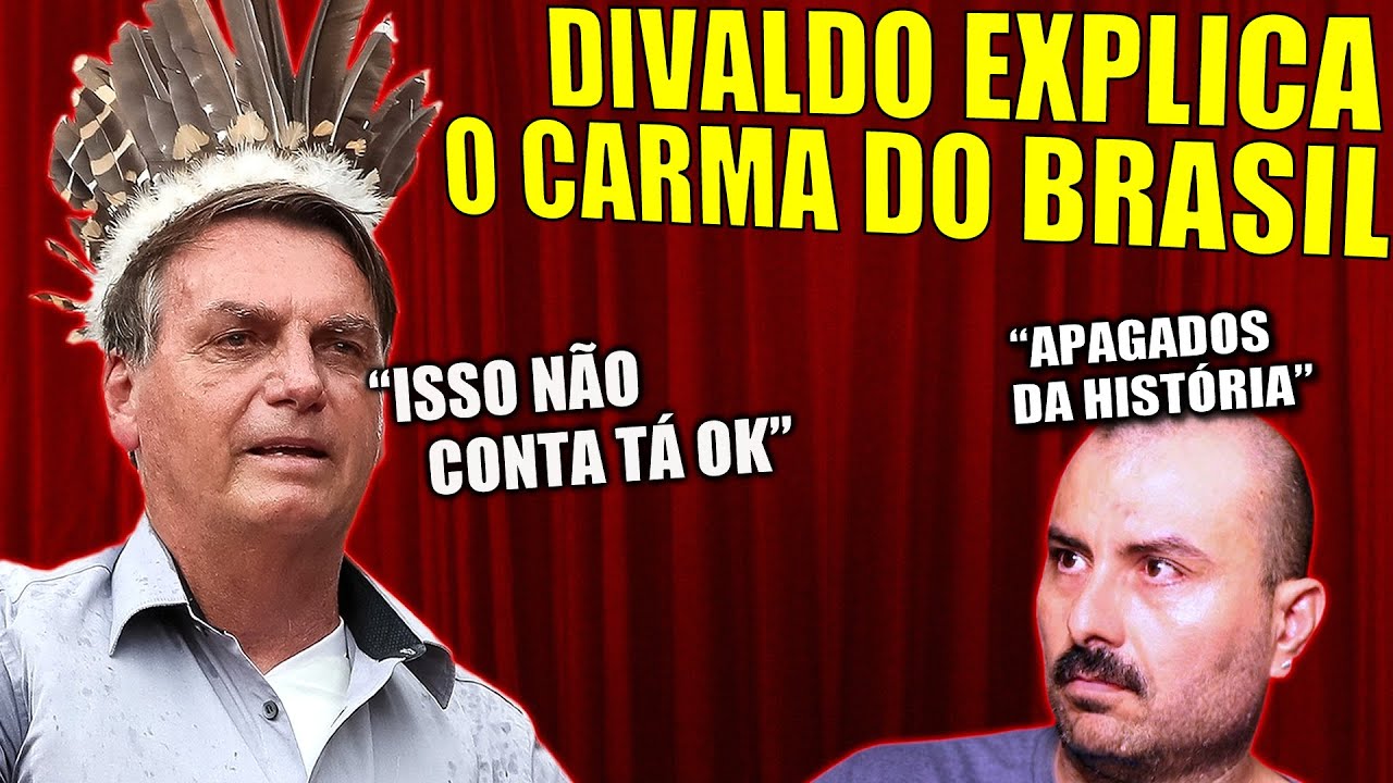 Divaldo Franco e os carmas coletivos do Brasil. Alinhado com Jair Bolsonaro.
