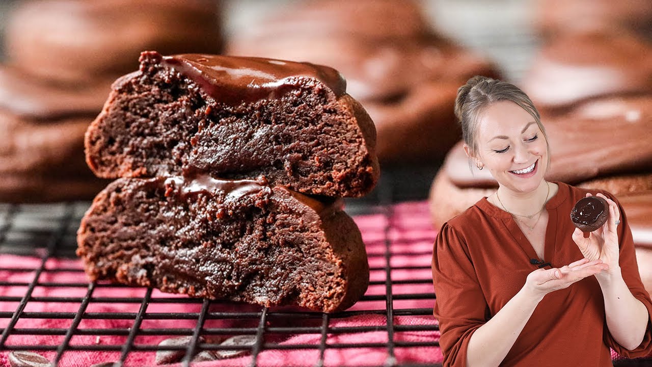 Intensely Chocolatey Devil's Food Cake Inspired Cookies