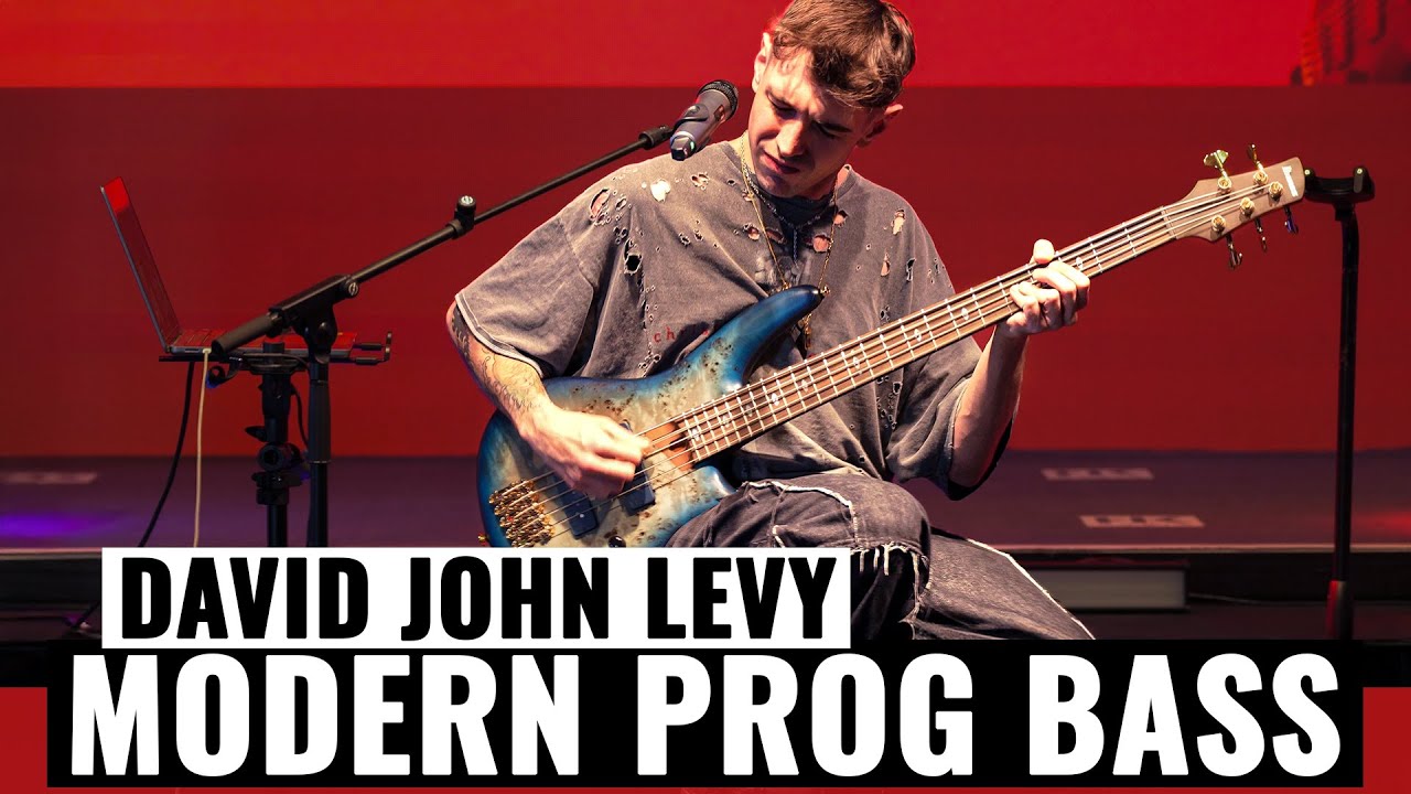 Modern Prog Bass 🔥 David John Levy zeigt dir die Tricks! I MUSIC STORE